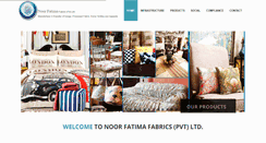 Desktop Screenshot of noorfatima.com